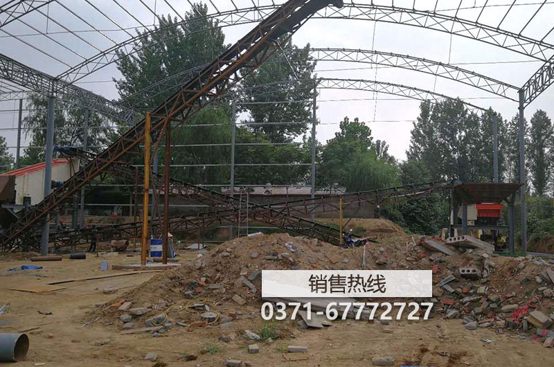 河卵石制沙一体机生产线