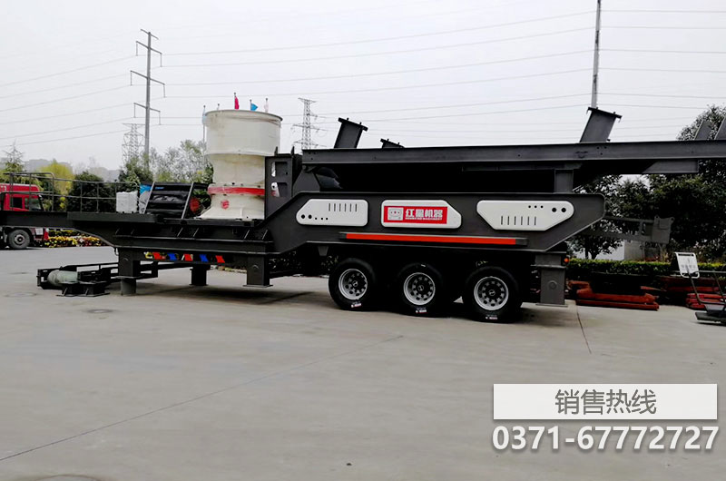 可以试机的移动破碎机移动机器兴国制砂机可以试机的